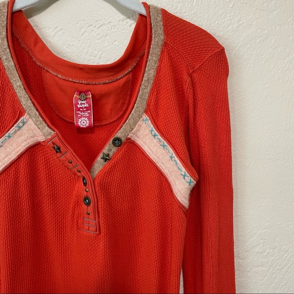 free people Nordic Nuzzle Lambswool Trim Thermal - M - Picture 5 of 13